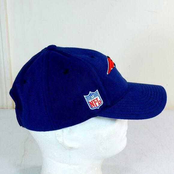 Vintage New England Patriots Hat Flying Elvis Logo Reebok On Field Y2K - Picture 3 of 7